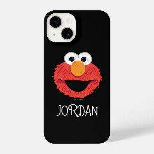 Coque Pour iPhone 14 Rue Sésame Face Elmo