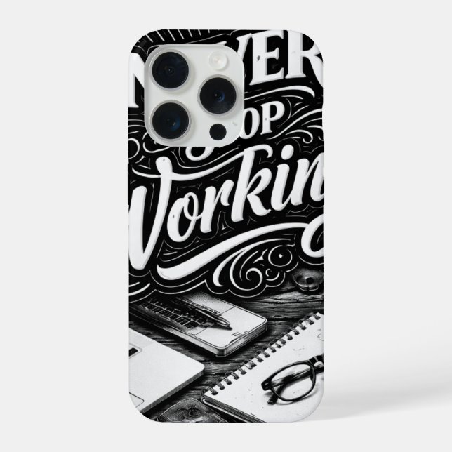 Coque iPhone Ruée Irrésistible (Verso)