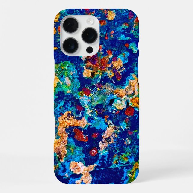 Coque iPhone Rust Art Cool Amusant unique (Verso)