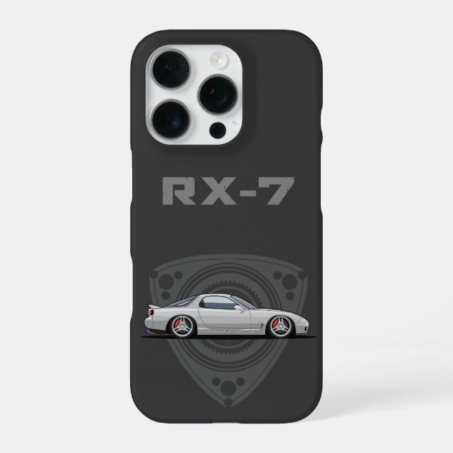 Coque iPhone RX7 JDM car (Verso)