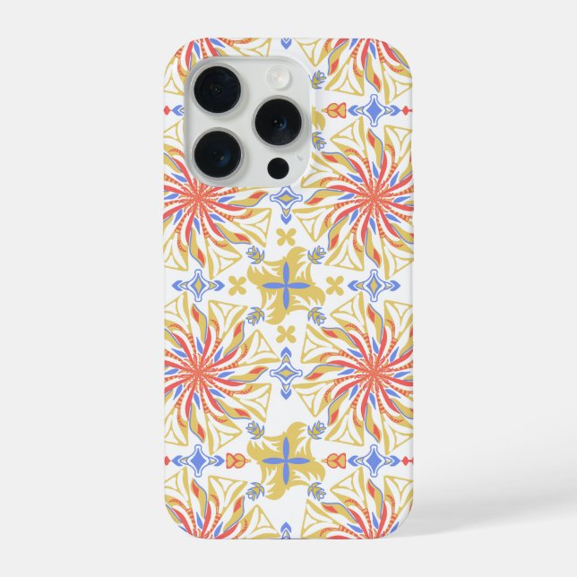 Coque iPhone Rythme de Formes & Couleurs (Verso)