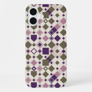 Coque iPhone 16 Plus Rythme Diamant Contemporain