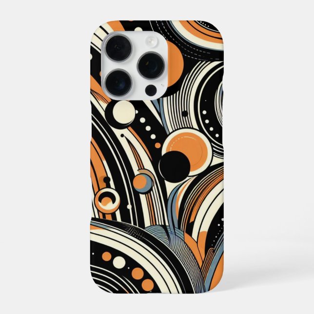 Coque iPhone Rythme Orbital (Verso)