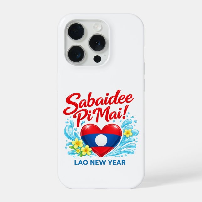 Coque iPhone Sabaidee Pi Mai – Bonne année lao (Verso)