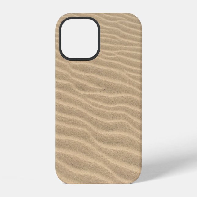 Coque iPhone Sables bruns (Verso)