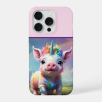 "Sabots Magiques : Le Cochon Licorne Arc-en-Ciel"
