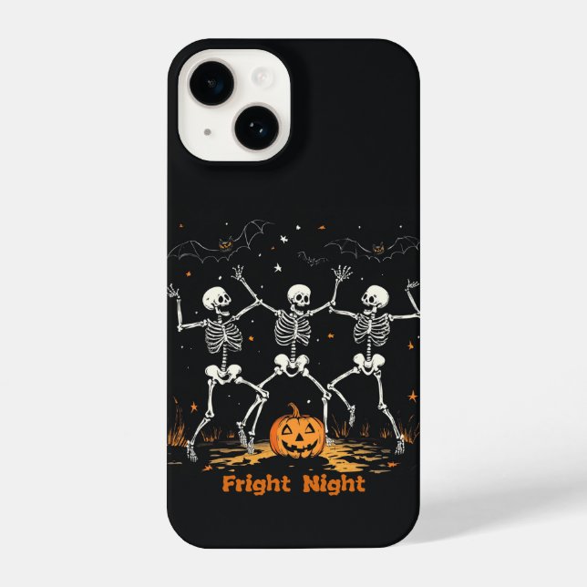 Coque iPhone Saceleton Halloween (Verso)