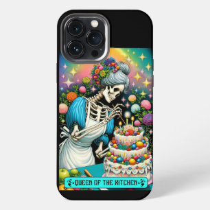 Etui iPhone 13 Pro Max Sacoche de téléphone cellulaire Queen of the Kitch
