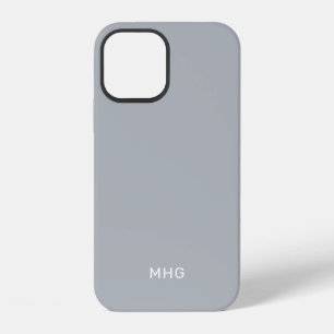 Coque iPhone 12 Sacs téléphoniques monogrammes minimalistes