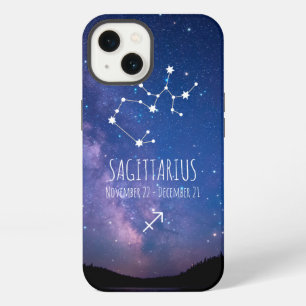 Etui iPhone 13 Saggitarius Constellation Zodiaque personnalisée