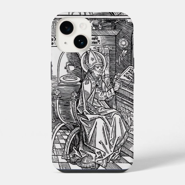 Coque iPhone Saint Ambroise de Milan (Verso)