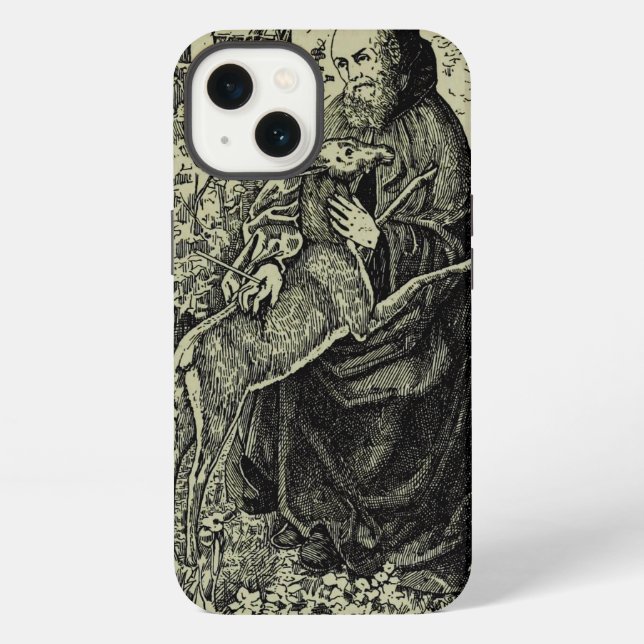 Coque iPhone Saint Gilles l'Ermite (Verso)