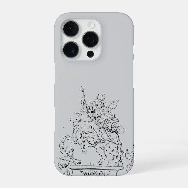Coque iPhone Saint Ladislas Roi de Hongrie (Verso)
