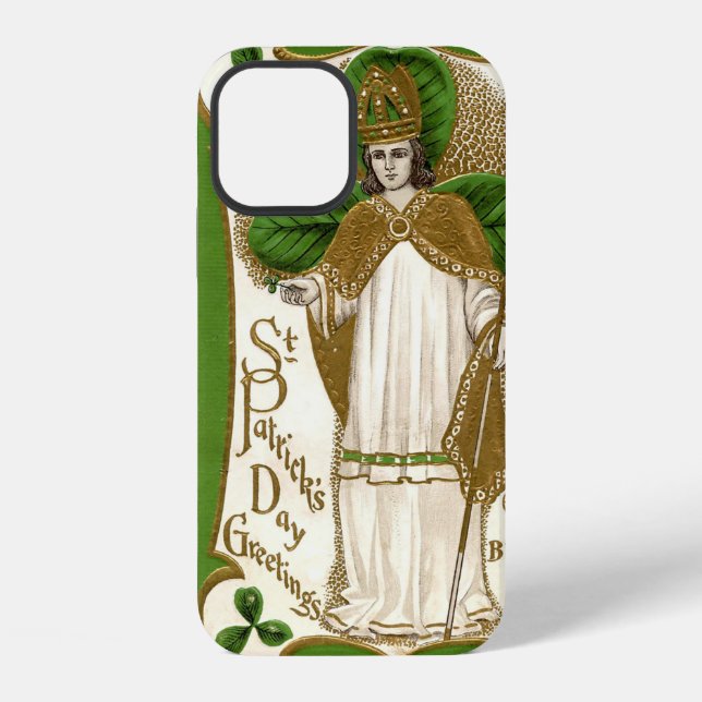Coque iPhone Saint Patrick, Shamrock (Verso)