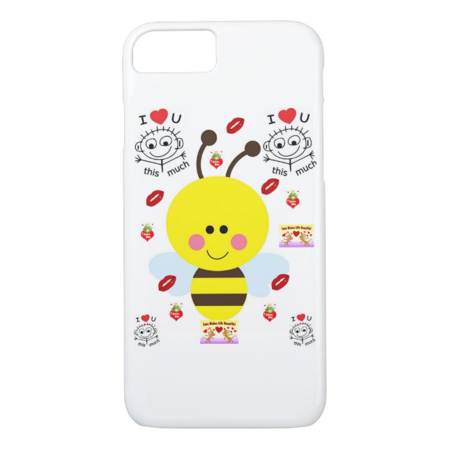 Coque iphone Saint Valentin Bumblebee (Dos)