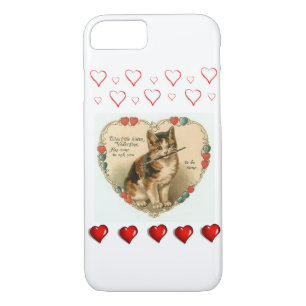 Coque iphone Saint Valentin Chat Kitten