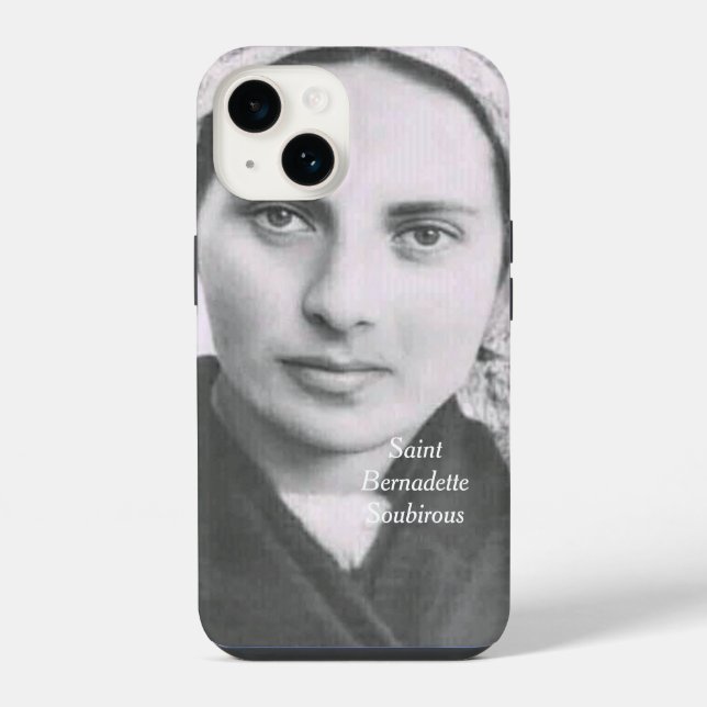 COQUE iPhone SAINTE BERNADETTE SOUBIROUS  (Verso)