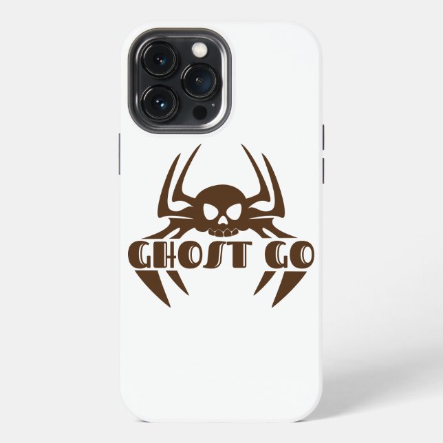 Coque iPhone Saison Éffrayante de Ghost Go (Verso)