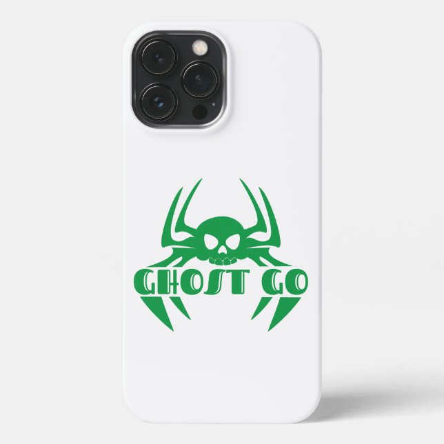 Coque iPhone Saison Éffrayante de Ghost Go (Verso)