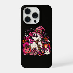 Coque iPhone 15 Pro Saison effrayante Gentil fantôme en chapeau de sor