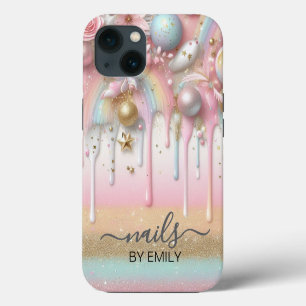 Etui iPhone 13 Salon à ongles polonais Pastel Drip Brandon