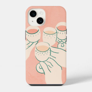 Coque Pour iPhone 14 Salutations aux bons moments