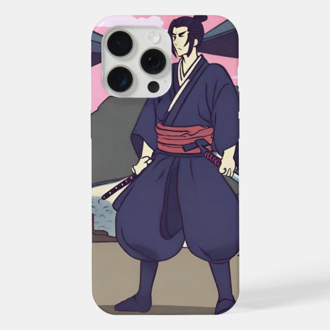 Coque iPhone samouraï (Verso)