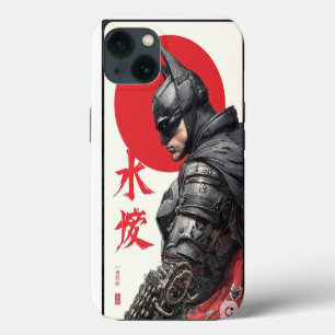 Etui iPhone 13 Samurai Batman : Dark Knight Bushido Art Étui