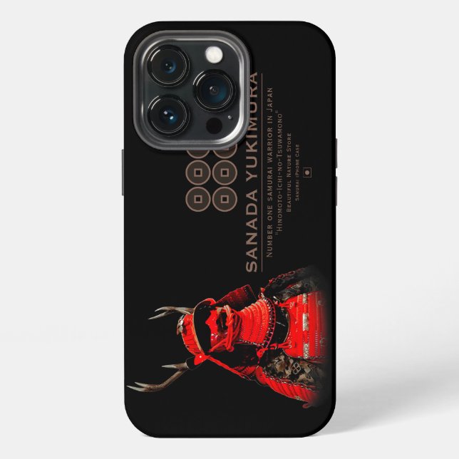 Coque iPhone SANADA YUKIMURA (Red ver.) (Dos)