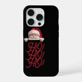 Coque iPhone 15 Pro santa claus themed phone case