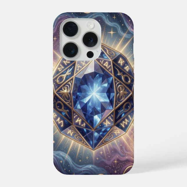Coque iPhone Saphir – La Pierre de la Vérité et de la Sagesse´7 (Verso)