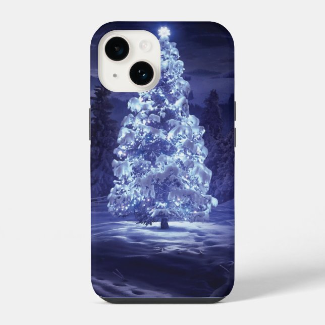 Coque iPhone Sapin de Noël  (Verso)