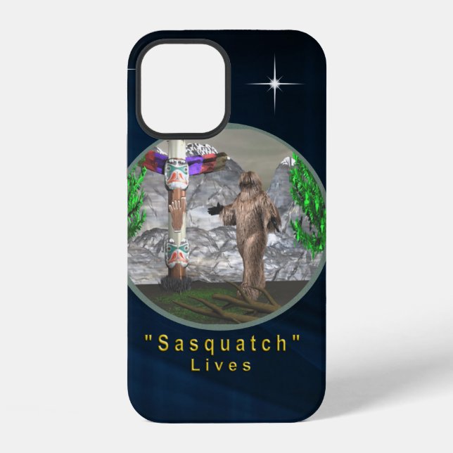 Coque iPhone Sasquatch (Verso)