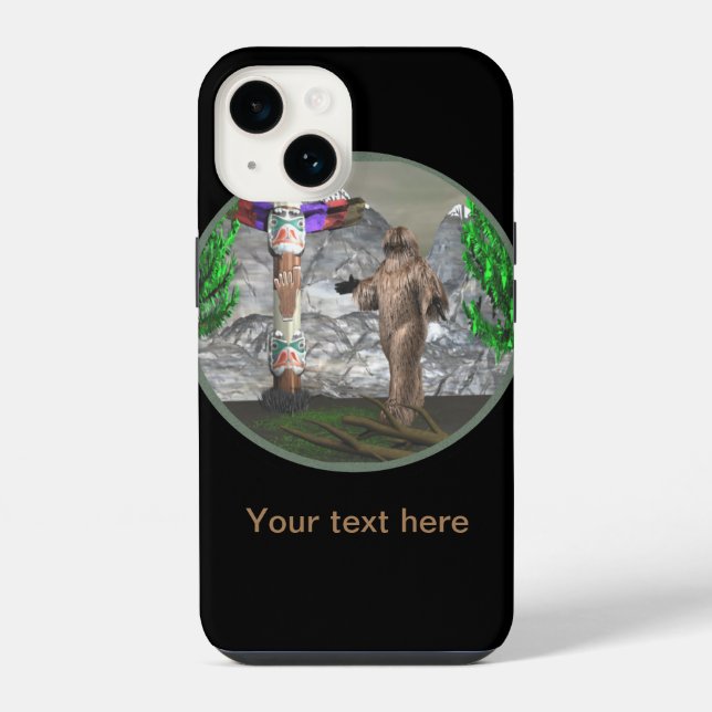 Coque iPhone Sasquatch (Verso)