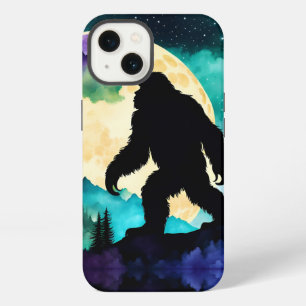 Etui iPhone 13 Sasquatch Pleine lune sur la montagne II