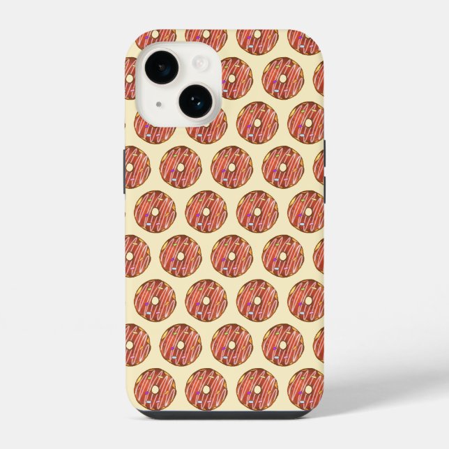 Coque iPhone Saupoudrer de chocolat (Verso)