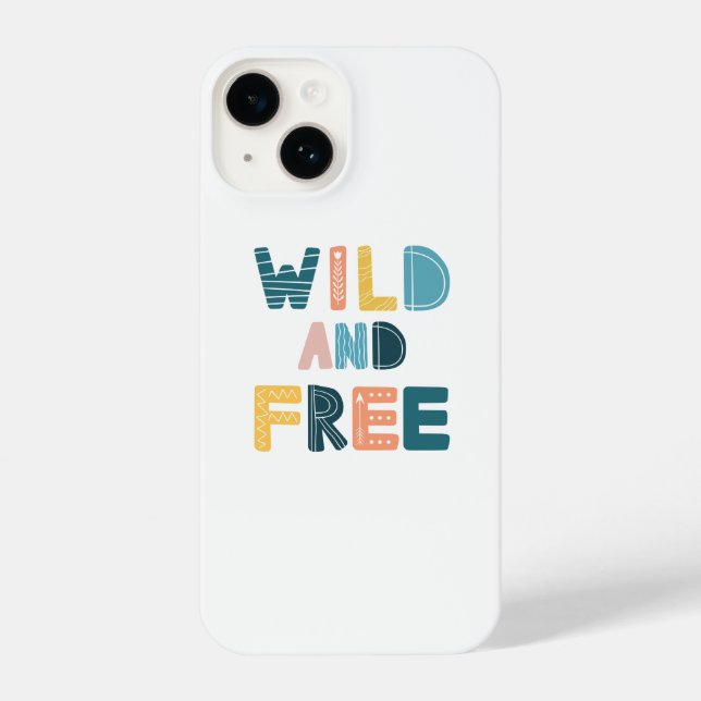 Coque iPhone Sauvage et libre (Verso)