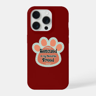 Coque iPhone 15 Pro Sauvée est l'empreinte de patte de chien de ma rac