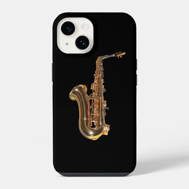 Coque iPhone Saxophone (Verso)