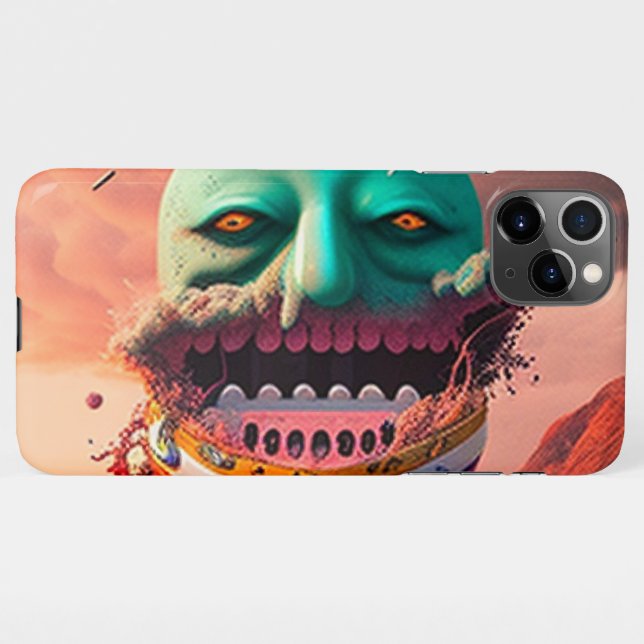 Coque iPhone Scary (Dos Horizontal)