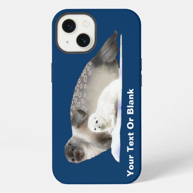 Coque iPhone Sceau annelé (Verso)