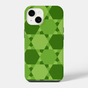 Coque Pour iPhone 14 Sceau de Salomon Étoile de David Illusion d'optiqu