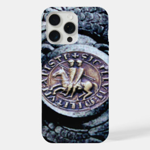 COQUE iPhone 15 PRO MAX SCEAU DES CHEVALIERS TEMPLIERS
