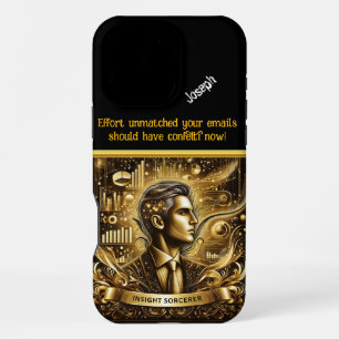 Coque iPhone 16 Pro Max Scientifique des données créatif pour les connaiss