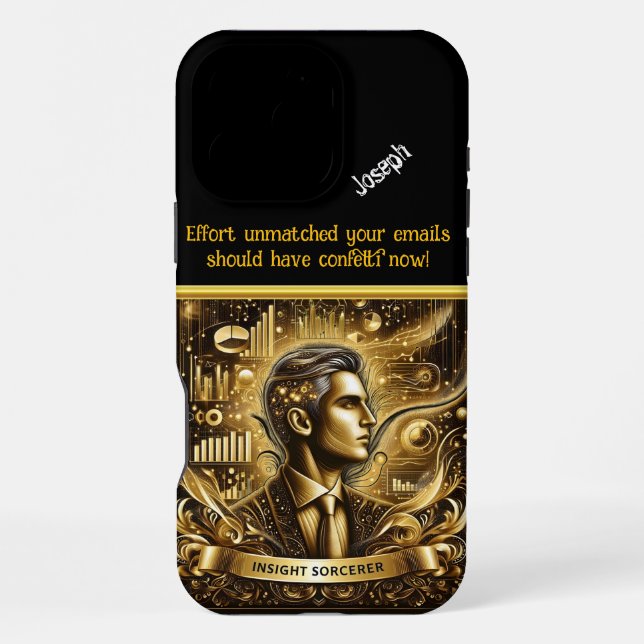 Coque iPhone Scientifique des données créatif pour les connaiss (Verso)