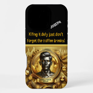 Coque iPhone 16 Pro Max Scientifique des données moderne excelle en analyt