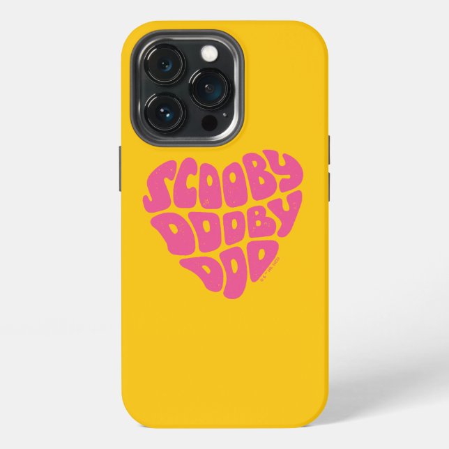 Coque iPhone Scooby Doo Doo Heart (Dos)