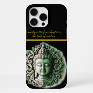 Coque iPhone 16 Pro Max Sculpture de feuille bouddhiste par l'IA