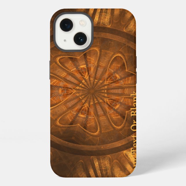 Coque iPhone Sculpture sur bois (Verso)