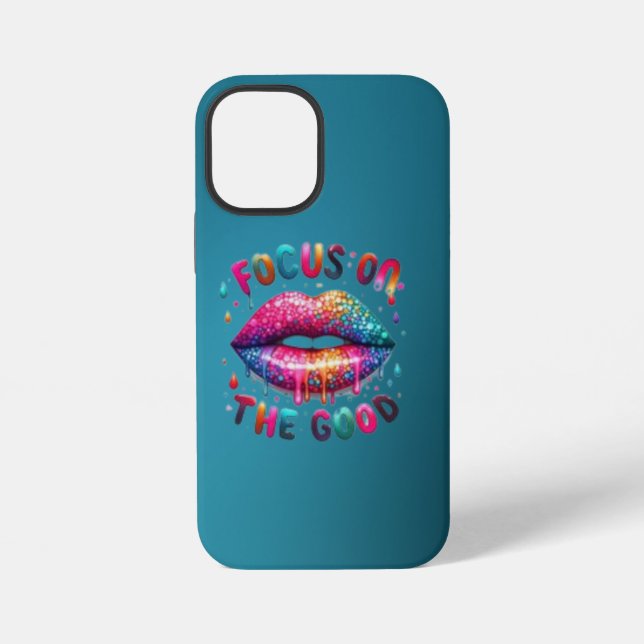 Coque iPhone se concentrer sur le bienCoque robuste pour iPhone (Verso)